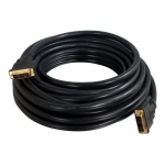 Digital Video Cable, Single Link DVI-D, Black, 25ft