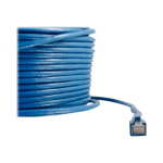 Solid Shielded Patch Cable, Blue, Category 6, 250ft