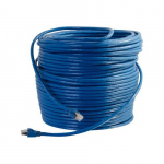 Snagless Solid Shielded Network Patch Cable, Blue, 50ft