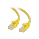 Snagless Unshielded Ethernet Patch Cable, Yellow, 3ft