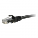 Snagless Unshielded Ethernet Patch Cable, Black, 100ft