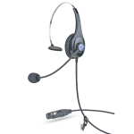 Single Ear Lightweight Headset with Connector