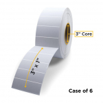 Thermal Transfer Label Roll 3.0" x 8.0"