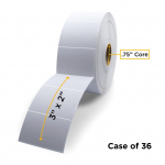 Direct Thermal Label Roll 0.75 x 2.2"