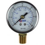 2" Dial Pressure Gauge, 0-30 PSI