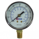 2.5" Dial Pressure Gauge, 0-160 PSI_noscript