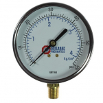 3.5" Dial Pressure Gauge, 0-60 PSI