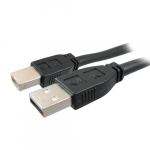 USB 2.0 A to B Cable, 75ft