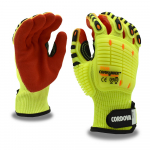 13-Gauge Hi-Vis HPPE Steel Gloves TPR Protectors L_noscript
