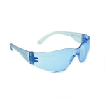 Bulldog Safety Glasses Frosted Frame Light Blue Lens_noscript