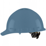 Duo Safety Blue Cap-Style Vented Hard Hat Ratchet_noscript