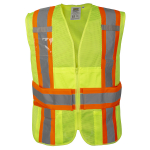 Safety Vest, Type R, Class 2, Expandable, S/XL
