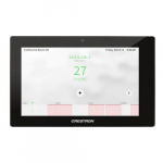 7 in. Room Scheduling Touch Screen, Black Smooth_noscript