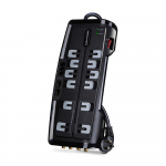 Home Theater Surge Protector, Angle 8' Cord_noscript