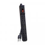 6 Outlet Power Strip, 8' Cord