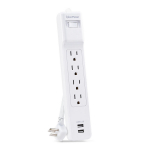 Home Office Surge Protector, 4 Outlet_noscript