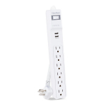 Home Office Surge Protector, 6 Outlet_noscript