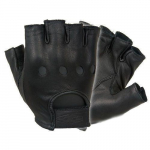 Half-Finger Leather Driving Glove, 2X-Large_noscript