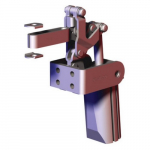 Air Power Hold-Down Toggle Clamp, 450lb Capacity