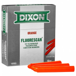 Fluorescan Crayon, 4-3/4" x 11/16", Orange_noscript