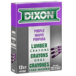 Lumber Crayon, Hex 4-1/2" x 1/2", Purple_noscript