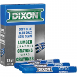 Lumber Crayon, Hex 4-1/2" x 1/2", Soft Blue_noscript