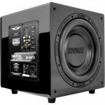 10" Powered Subwoofer, Black Piano
