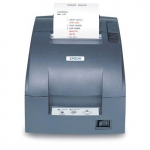 TM-U220 Thermal Label Printer, Serial, White, Gray_noscript