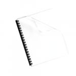 Crystals Clear Pre-punched Binding Cover Oversize_noscript