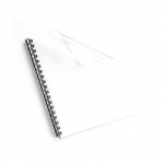 Crystals Clear Pre-punched Binding Cover - Letter_noscript