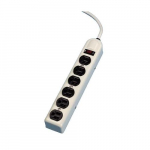 6 Outlet Metal Power Strip_noscript