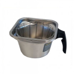 Metal Brew Basket with Black Handle, 16 In. x 6 In._noscript