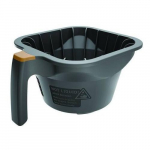 Plastic Brew Basket with Brown Insert, 16" x 6"