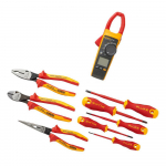 True-RMS Clamp Meter and Insulated Hand Tool Kit