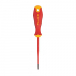 Insulated Slotted Screwdriver, 0.16 x 4", 1000 V