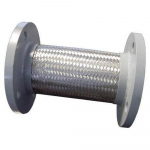 2-1/2" Flanged End Flexible Connector, 9" Length