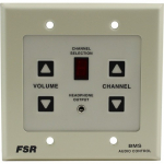 Wall Plate with Local Input on Front for BMS-1032_noscript