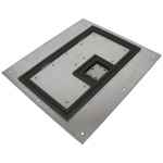 Hinged Floor Box Cover with 1/4" Gray FlangeFL-600P-PLP-GRY-C