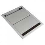 Symphony In-Table Box with Inserts, DualSYM-DIN-3AC-2CA-AW