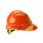 Serpent Helmet, Orange, Unvented, Hi-Viz_noscript