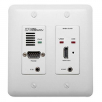 HDBaseT Wall Plate Receiver with IR and PoH_noscript