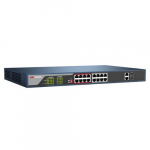16-Port Fast Ethernet Unmanaged POE Switch