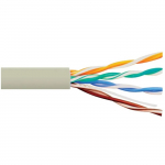 350Mhz CAT5e Bulk Cable with 24 AWG, White_noscript