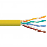 350Mhz CAT5e Bulk Cable with 24 AWG, Yellow_noscript