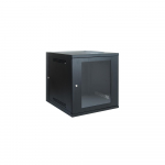 Wall Mount Server Cabinet with 12 RMS, Plexiglass_noscript