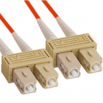 SC-SC Singlemode 9/125 Fiber Optic Patch Cable, 2M