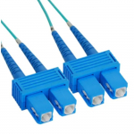 SC-SC Multimode 50/125 Fiber Optic Patch Cable, 10M