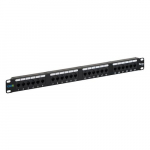 CAT6 Patch Panel with 24 Ports and 1 RMS