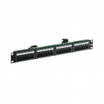 Voice 6P4C Patch Panel with Male Telco in 24 Ports