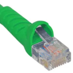 CAT5e Molded Boot Patch Cord, 14' Green